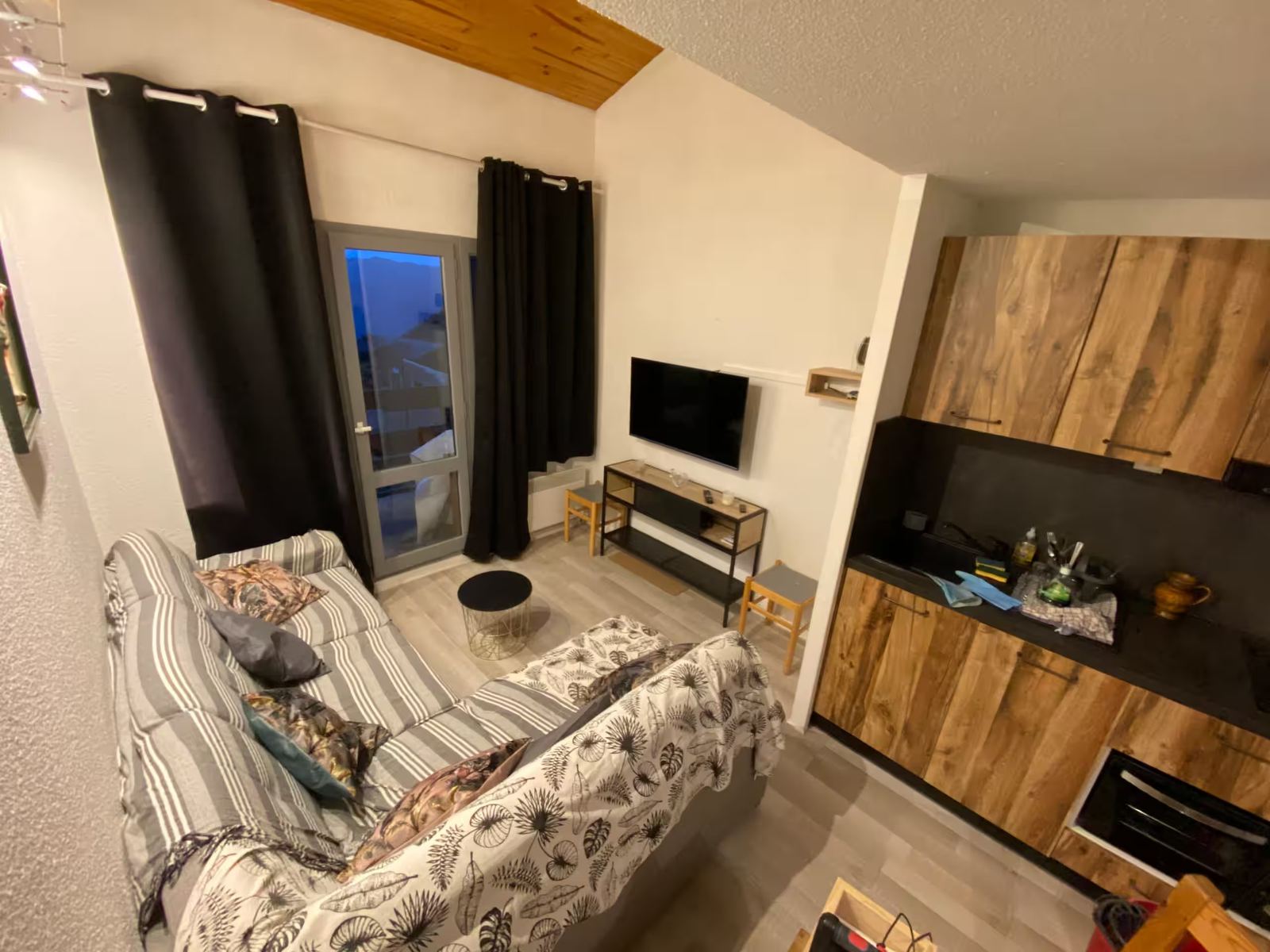 Vue du duplex Licorne 421 à Belle Plagne